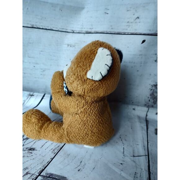 KIDS II OLLIE Praying Brown Bear Plush Navy Blue Bow Tie 8inch Doesn't Work - Picture 4 of 6